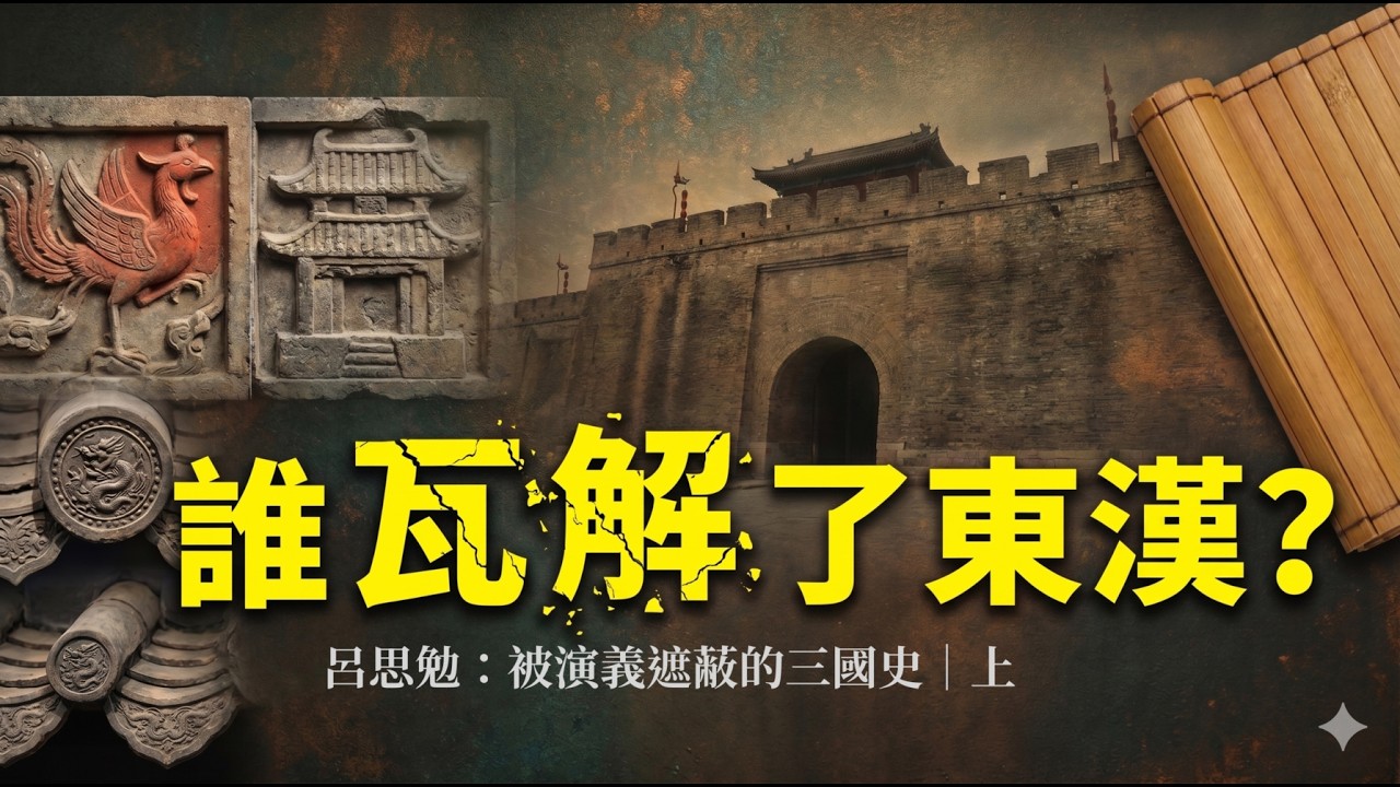 東漢崩潰的內在邏輯｜被「演義」遮蔽的歷史真實（上）｜《三國史話》，作者：呂思勉【溪聲書評六】