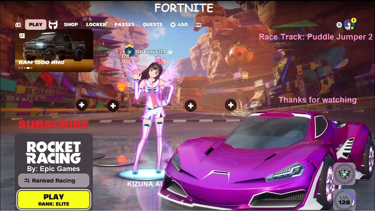 Fortnite: Rocket Racing Gameplay