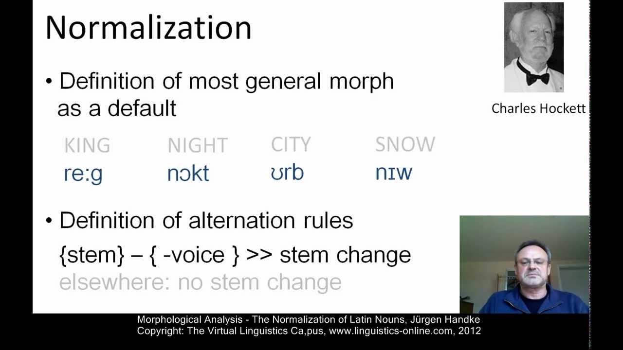MOR106 - Morphological Analysis (Latin)