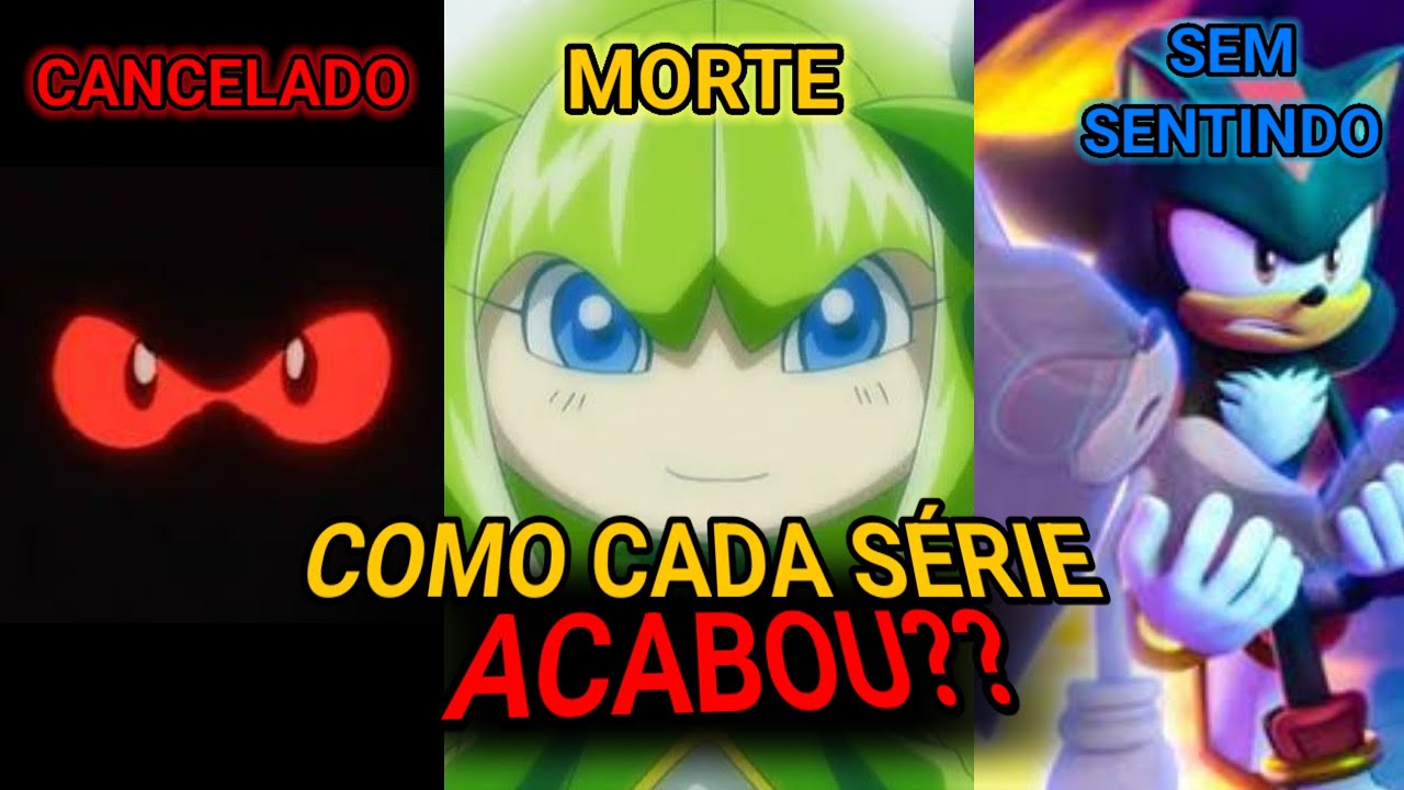 COMO CADA ANIMAÇÃO DO SONIC ACABOU??