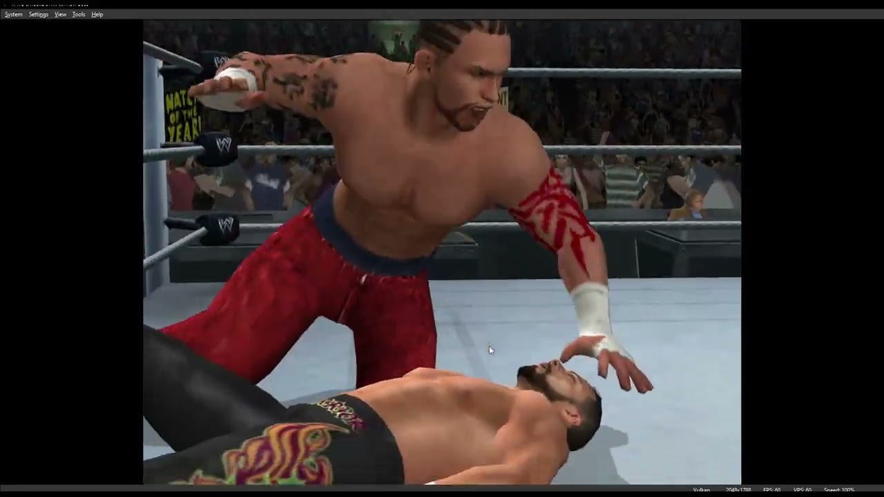 WWE Smackdown vs Raw 09- Career mode HARD ECW Champ [NO COMMENTARY]