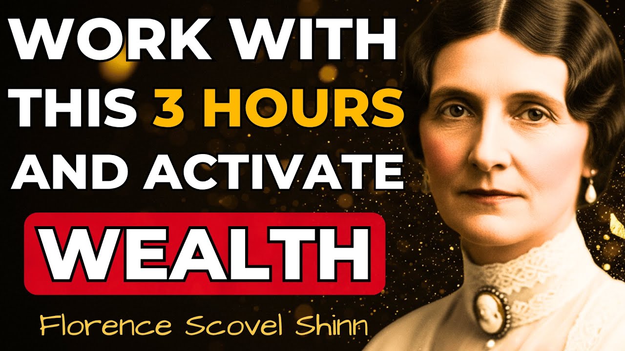 3 HOURS PROSPERITY MEDITATION | Activate Wealth While You Work | Florence Scovel Shinn