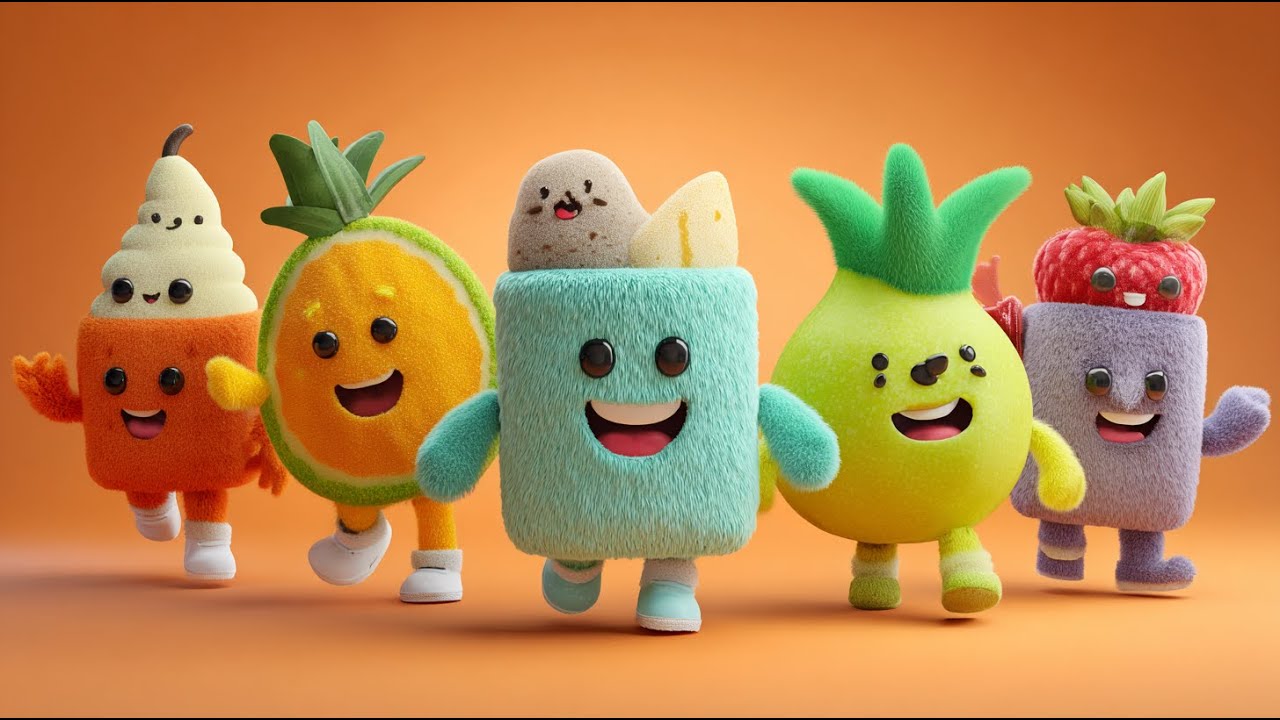 Cuộc Diễu Hành Vitamin Khiêu Vũ 🌈 | The Dancing Vitamin Parade | Bài Hát Thiếu Nhi Vui Nhộn