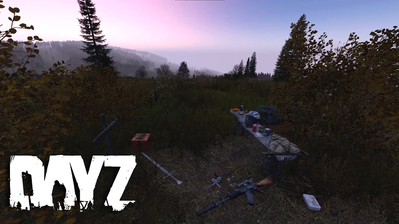 1 Hour of DayZ - Calming Wind & Relaxing Sounds (Poisonantler Bench)