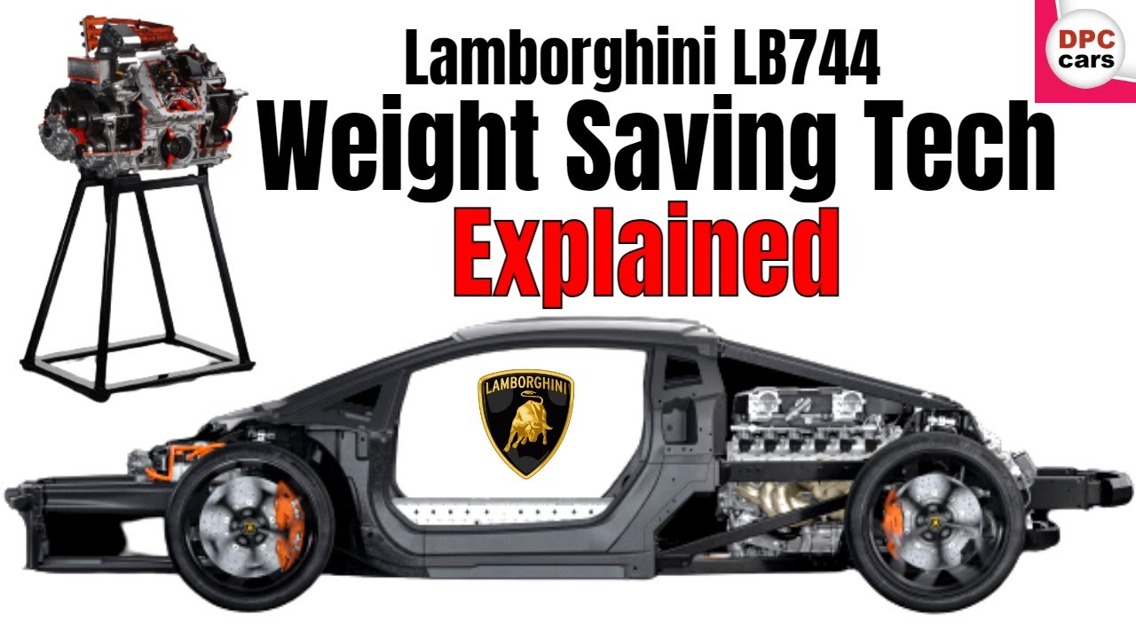 Lamborghini LB744 Aventador Successor Weight Saving Tech Explained