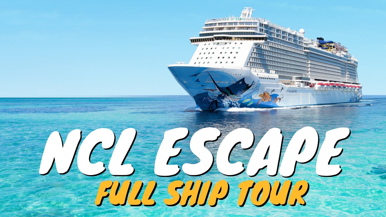 Norwegian Escape | Full Ship Walkthrough Tour & Review 4K | All Public Spaces
