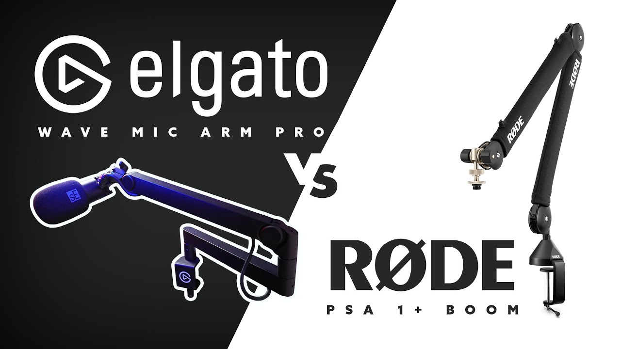 Elgato Wave Mic Arm Pro vs Rode PSA1+ Boom Arm Battle
