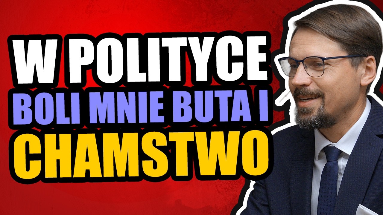 W polityce boli mnie buta i chamstwo