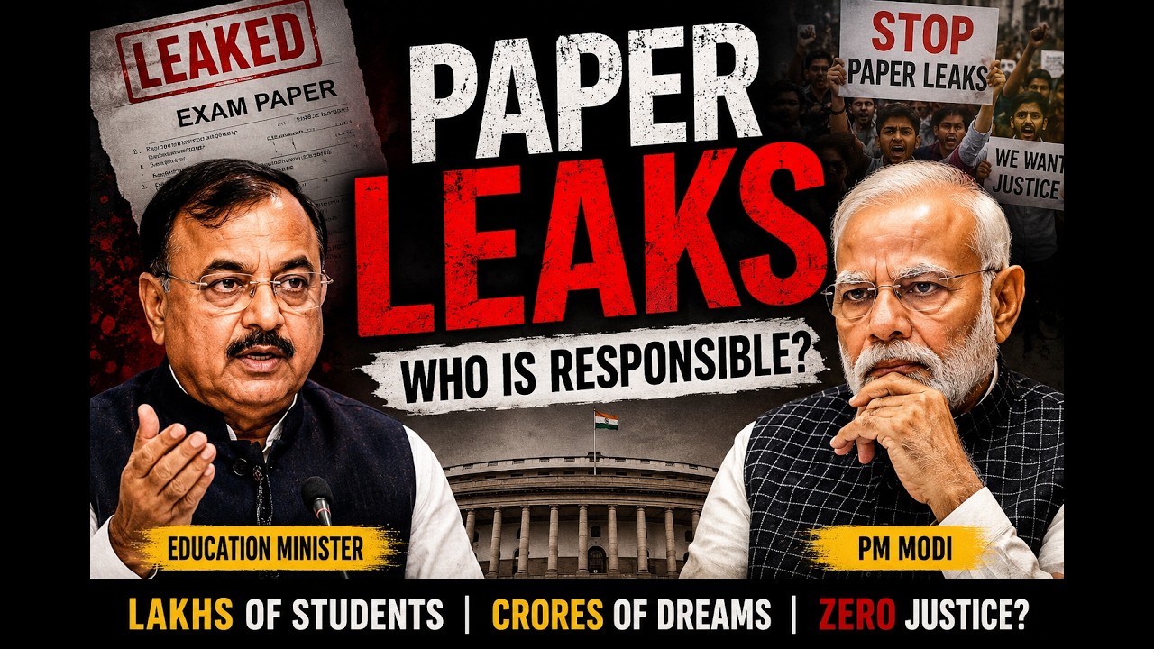 Paper Leak Scam EXPOSED | Who Is Responsible?