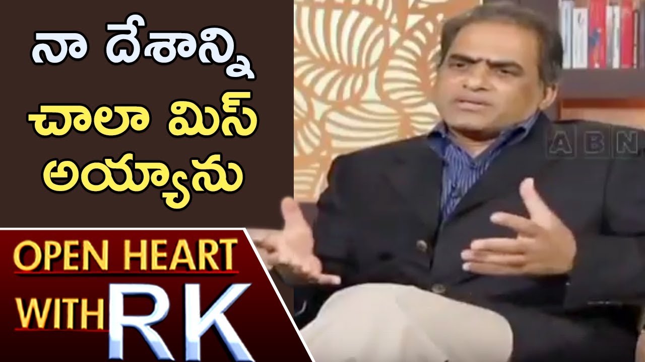 Dr Mannam Gopichand Reveals Reason Behind Returning Back To India | Open Heart With RK | ABN