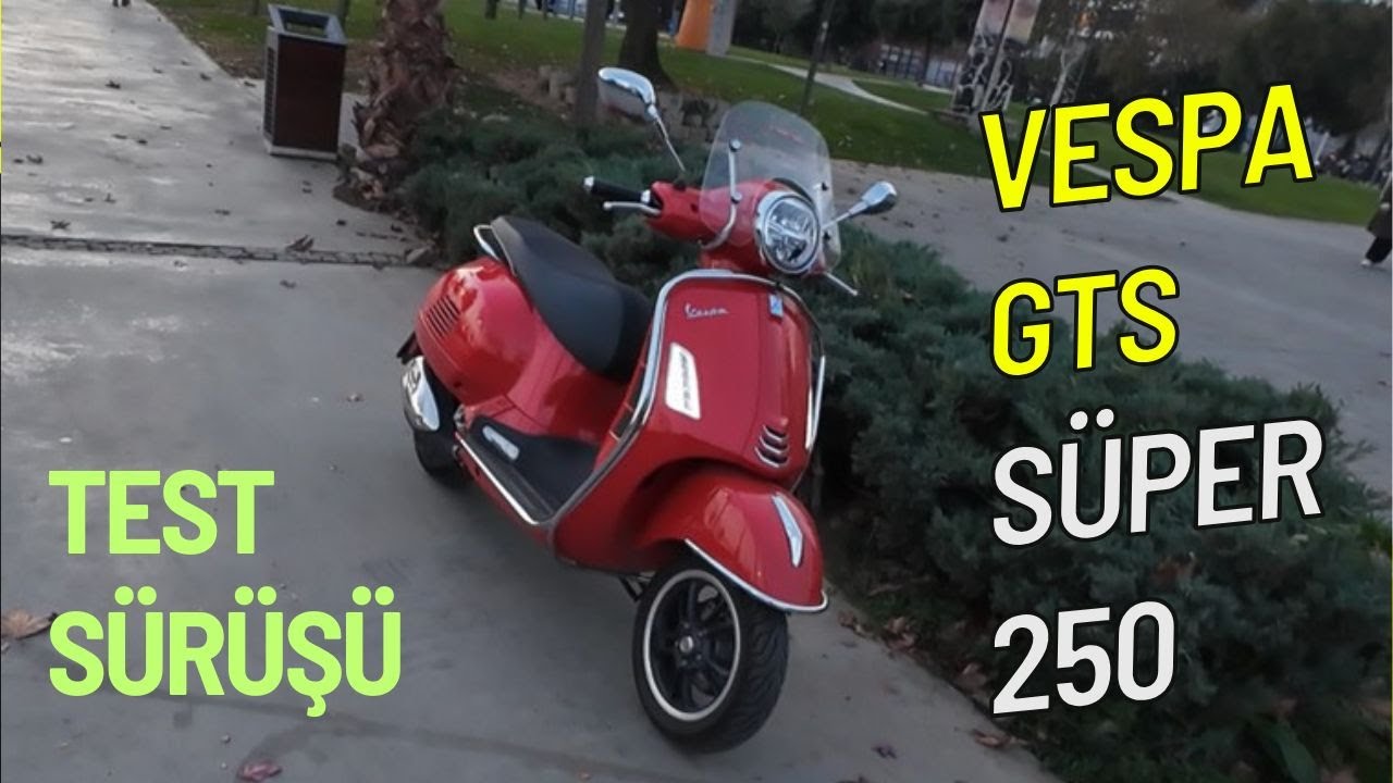 VESPA GTS Super 250, Test sürüşü | Test ride