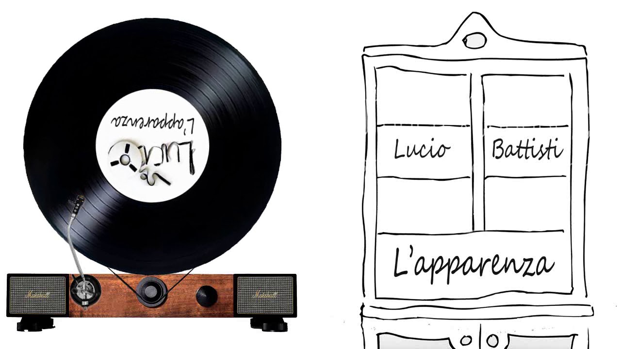 Lucio Battisti -   L'apparenza  ( L' apparenza 1988 ) ( il giradischi )