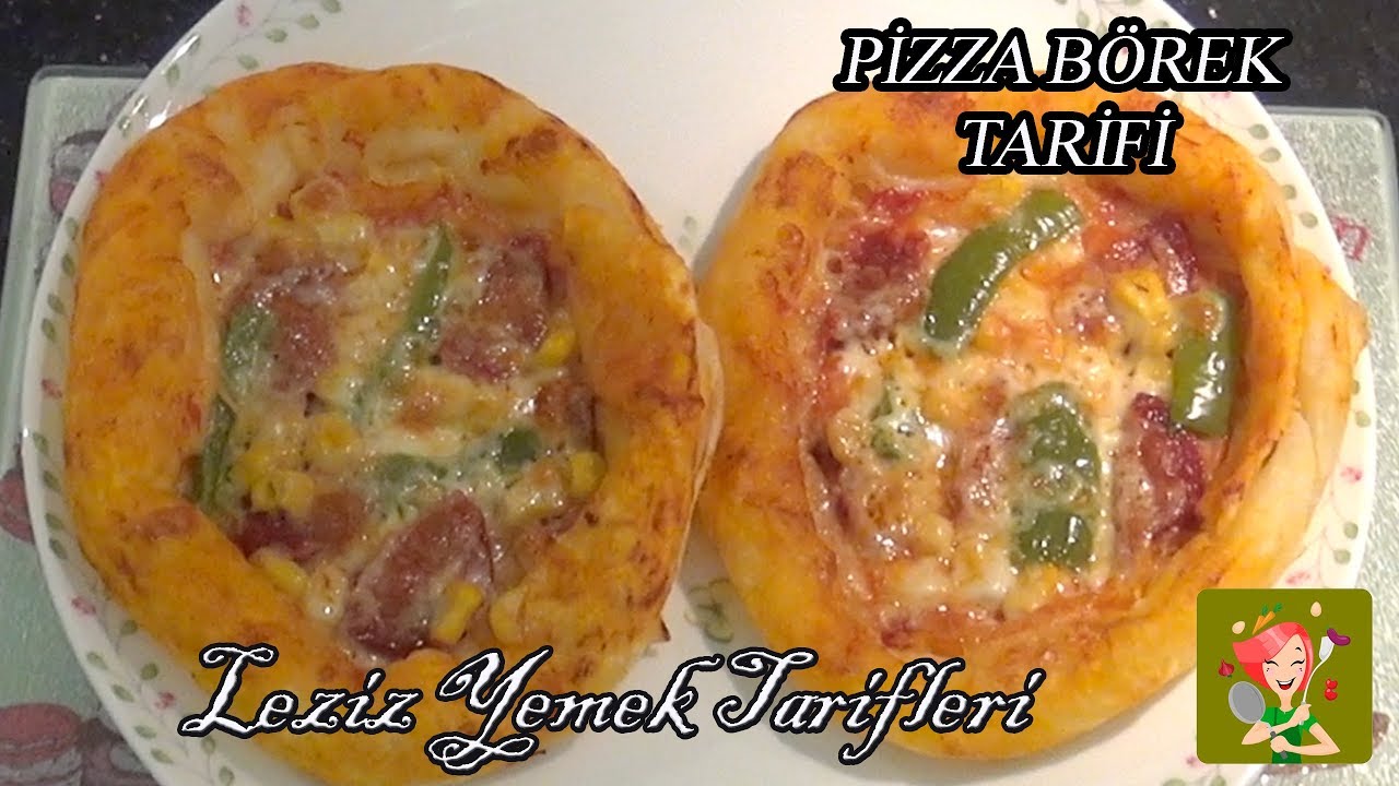 Hazır Yufka'dan Pizza  Nasıl Yapılır | Leziz Yemek Tarifleri pizza yapımı