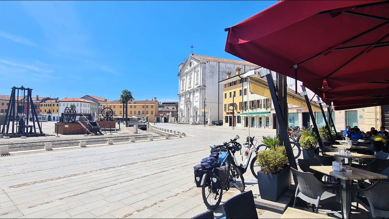 Villach-Grado-Koper-Ljubljana-Bled-Bohinj-Villach körtúra  2.rész Alpok-Adria Gemona-Grado szakasz