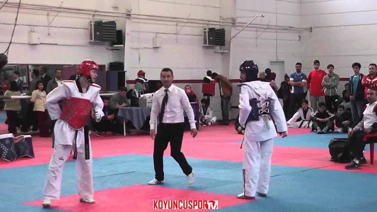 54kg Final Mert Erdogan vs  Deniz Dagdelen (2016 Turkish Senyor Taekwondo Team Elections)