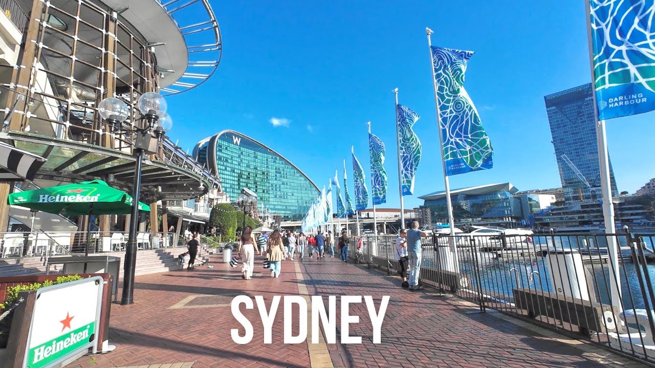 Darling Harbour Sydney Walk