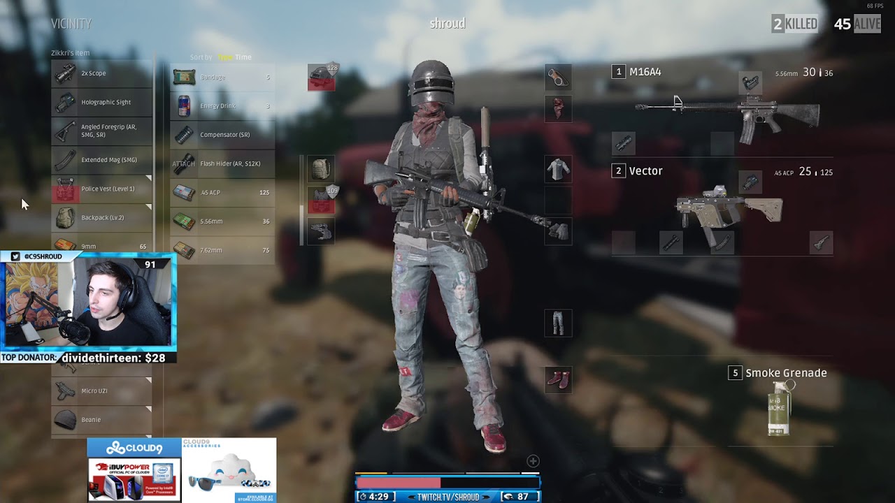 Shroud Playing Random Duo Game - Playerunknown's Battlegrounds Ep6