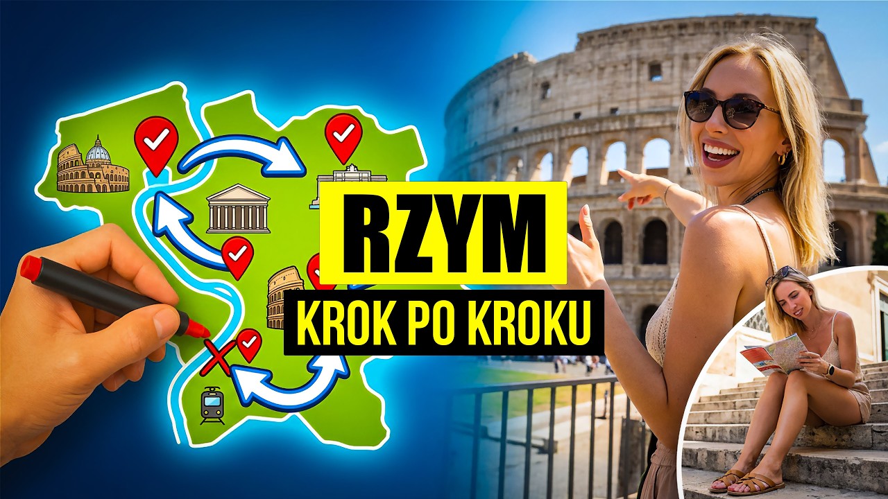 Rzym: Jak Zwiedzić Popularne Atrakcje Rzymu w 2 Dni, Bez Korzystania z Transportu Publicznego?