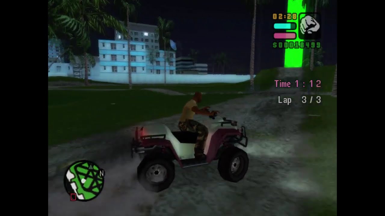 Grand Theft Auto: Vice City Stories Side Mission: Quad Bike Time Trials