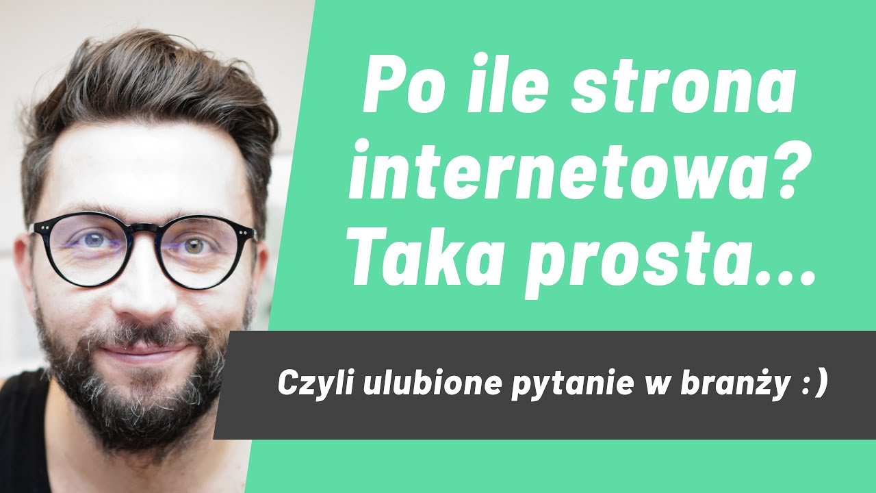 Ile kosztuje strona internetowa? taka prosta... Jak sobie radzić z tym 