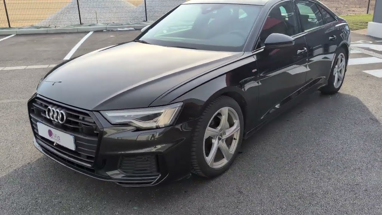 Présentation AUDI A6 BERLINE 2.0 40 TDI 204ch S-LINE - BVA S-tronic - TOIT OUVRANT - CAM 360 - CUIR