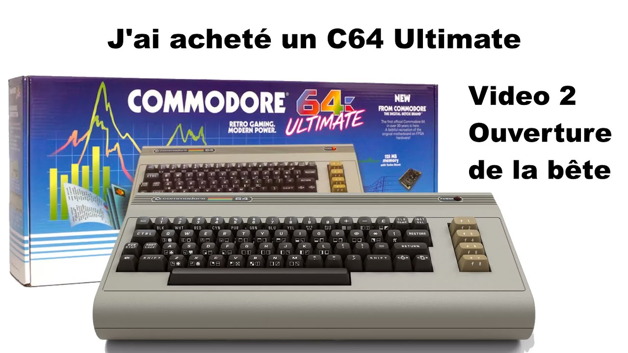 [DIVERS] C64 Ultimate - Ouverture de la bête