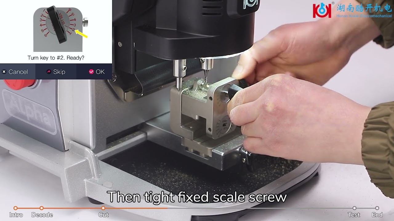 Tutorial | Abus XPlus Key | S9 Key Jaw | Alpha Pro | Key Cutting Machine | Kukai