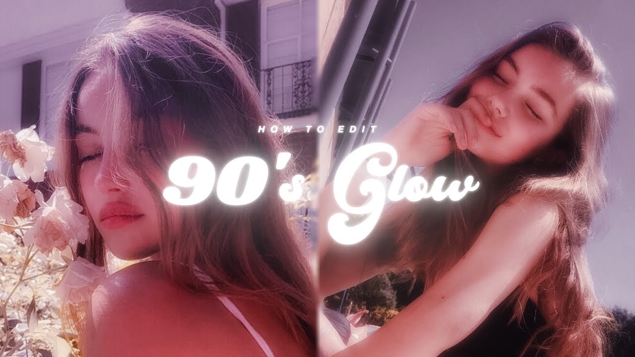 90’s Glow Effect ✨ Free Lightroom Mobile Presets Free DNG XMP | Lightroom Editing Tutorial