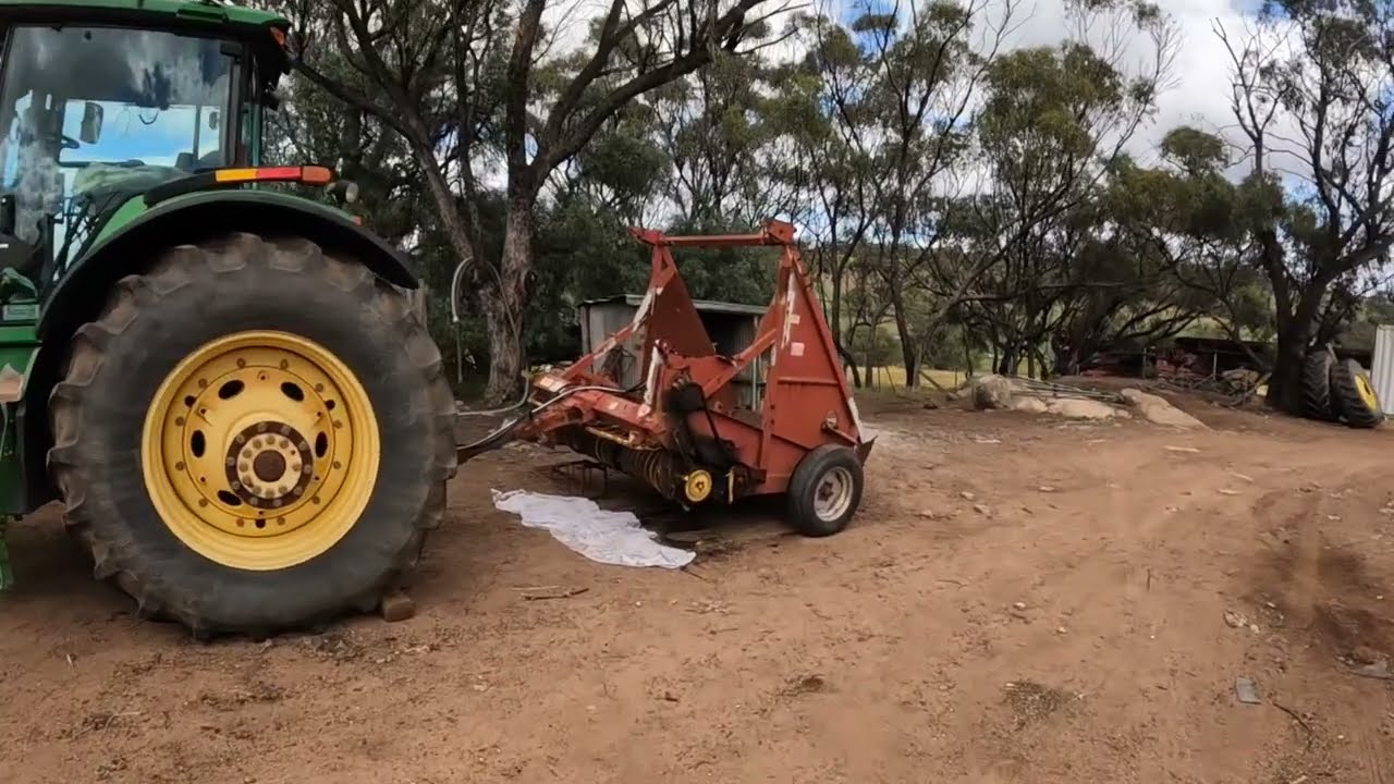 A different way to deal with wet hay