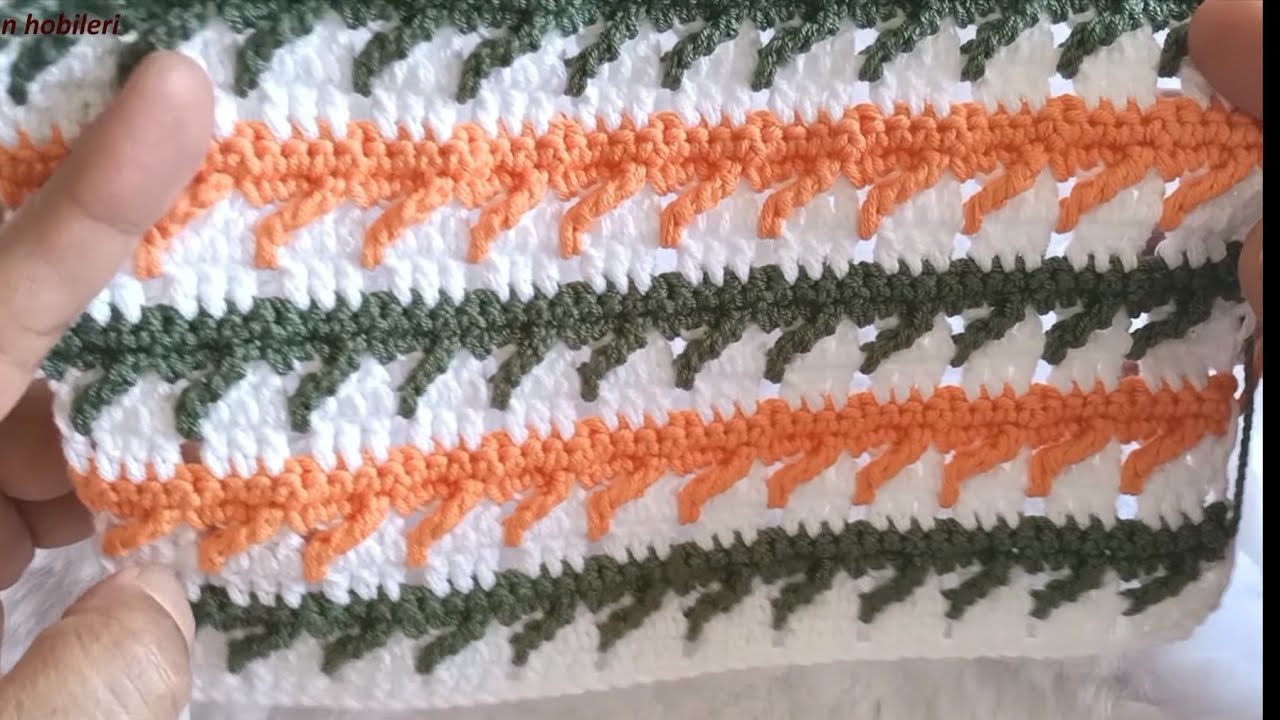 Yapımı çok kolay çok güzel yelek battaniye  örgü modeli / easy knitting pattern
