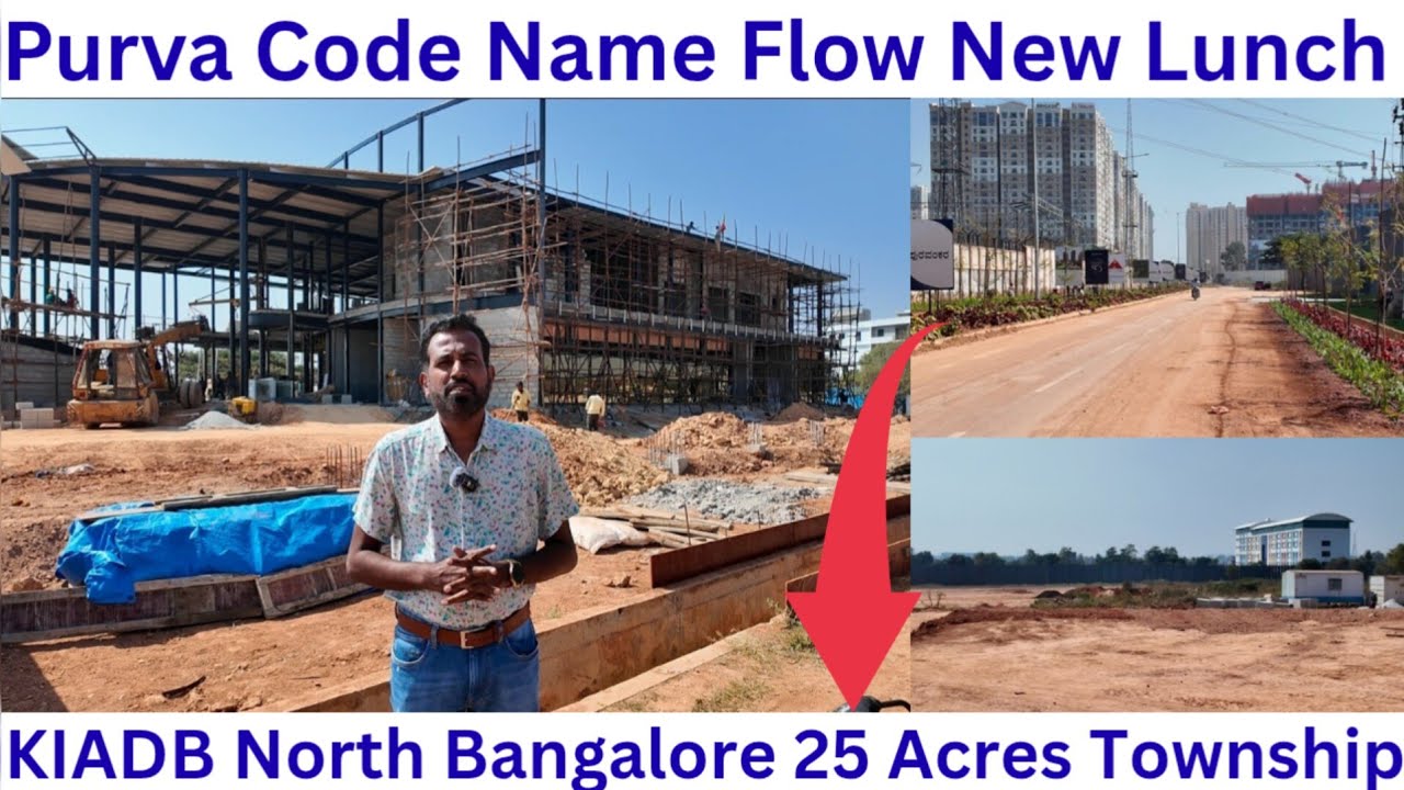 Purva Codename Flow New Launch | KIADB North Bangalore.