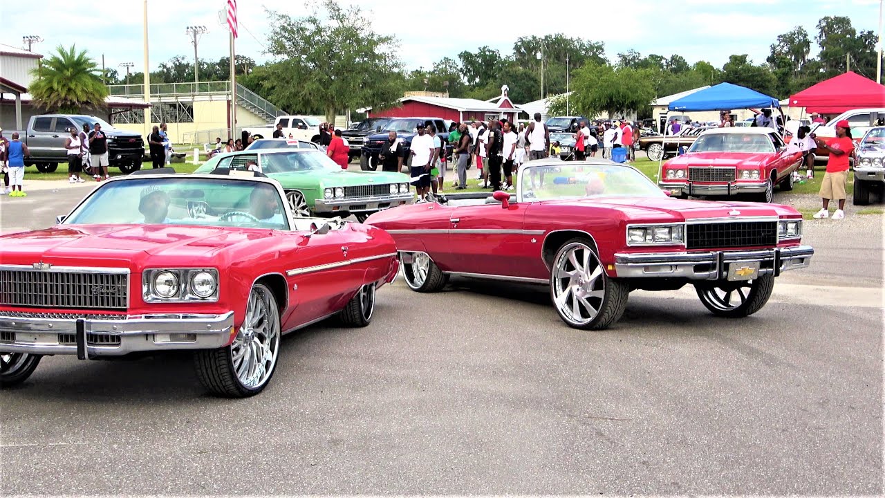 Donk Day 2021 Car Show Tampa Bay Florida: Big Rims, Donks, Amazing Cars Part 1