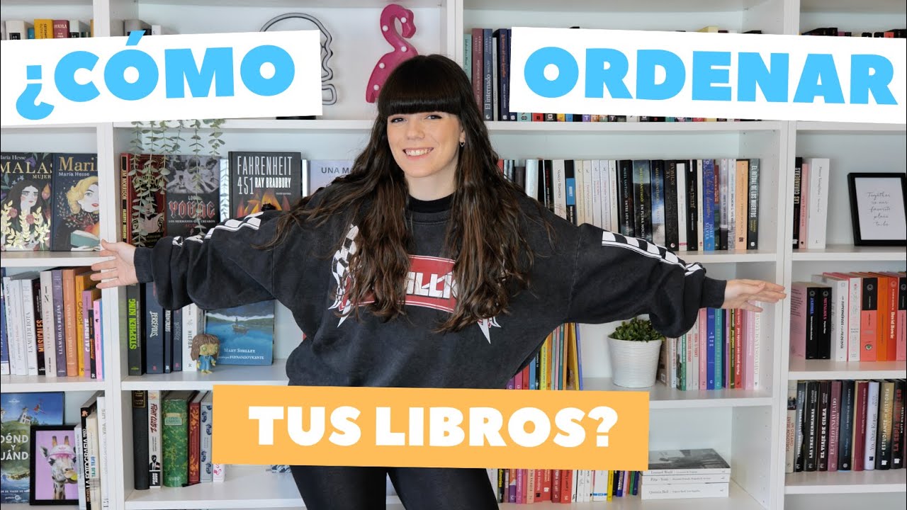Cómo organizar tus libros SUPER FÁCIL