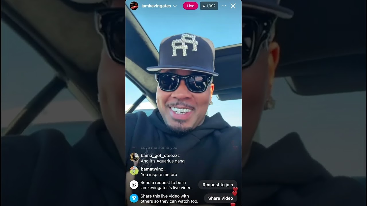 Kevin Gates IG Live &bull; Gym With Bae!