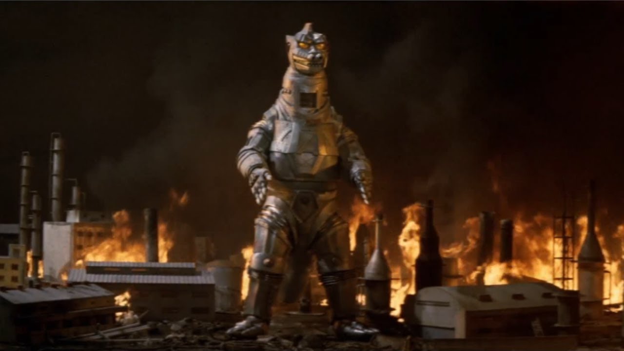 Godzilla & Hedorah vs MechaGodzilla & Titanosaurus
