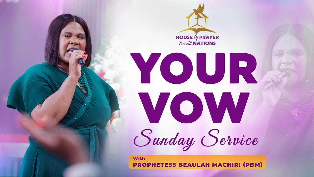 YOUR VOW | Prophetess Beaullah Machiri |  Testimony TV with Prophetess Beaullah Machiri