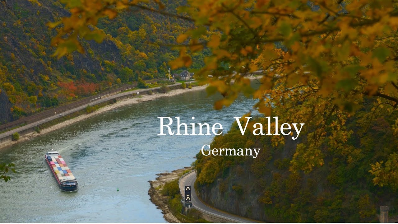 Weekend trip to Rhine valley to see the autumn leaves | 4K | Boppard, Loreley, Burg Eltz (Germany)