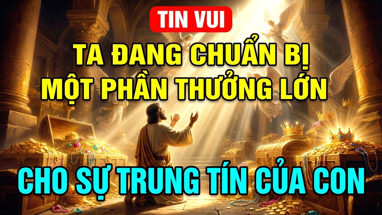✝️TA ĐANG CHUẨN BỊ MỘT PHẦN THƯỞNG LỚN CHO SỰ TRUNG TÍN CỦA CON | Lời Chúa Mỗi Ngày Chữa Lành