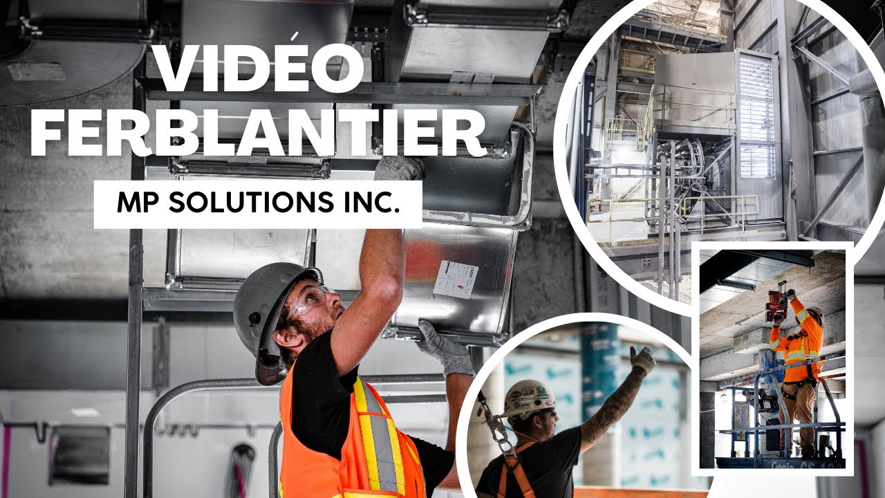 Vidéo Ferblantier MP Solutions Inc.