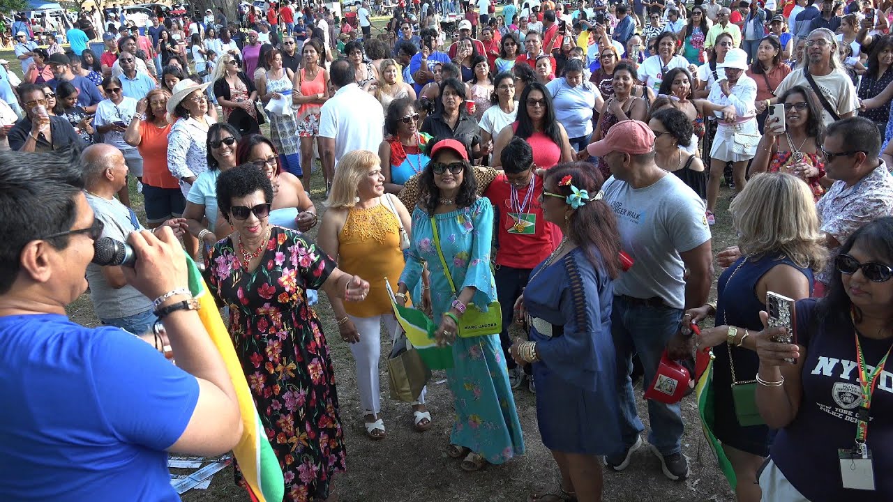 Every body dancing with PALLY DASS-Cannot get better than this..Albion Community Day Picnic.2025