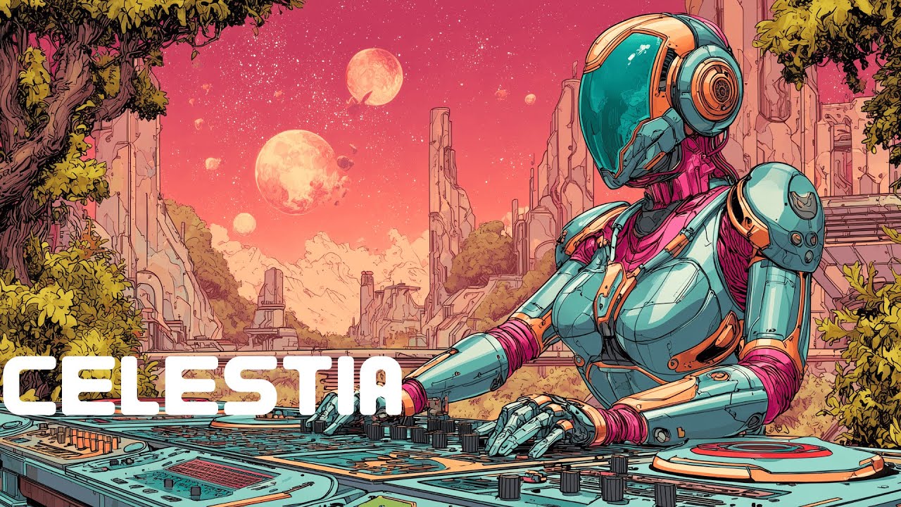 Celestia | Chillwave, Synthwave & Future Funk Mix | Disco Groove Playlist Daft Punk/Macross Inspired