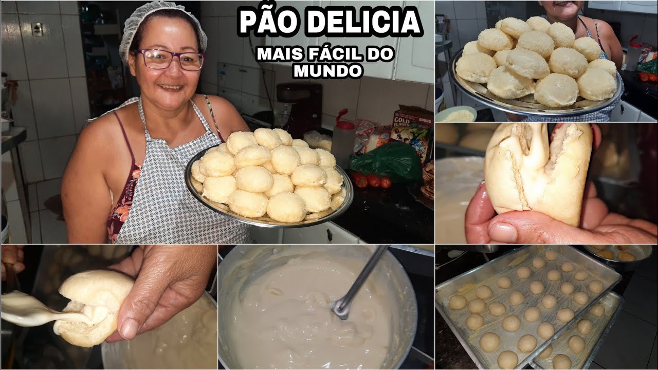 O FAMOSO PÃO DELÍCIA DA ROSINHA INCRÍVEL,FACIL E GOSTOSO DERRETE NA BOCA//PASSO A PASSO