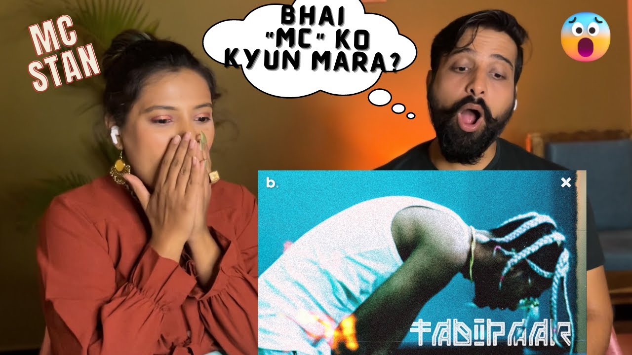 MC STAN | TADIPAAR REACTION || Funkie Couple Vlogs