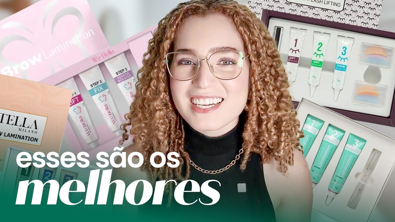 Melhores produtos para BROW LAMINATION | Duda Santigo