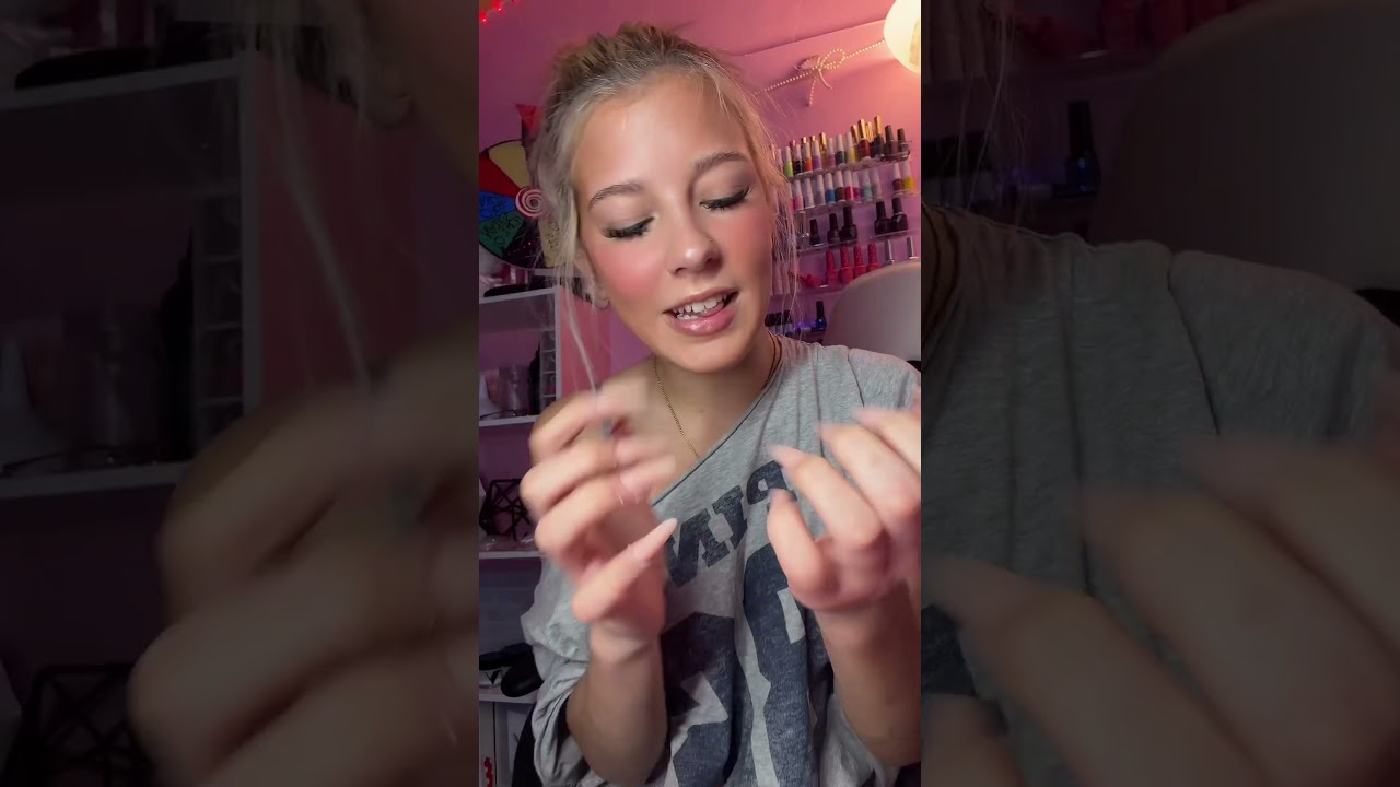 Делаю маникюр большого размера (снова) #мастерманикюра #видеоблогманикюра #акрил #шорты