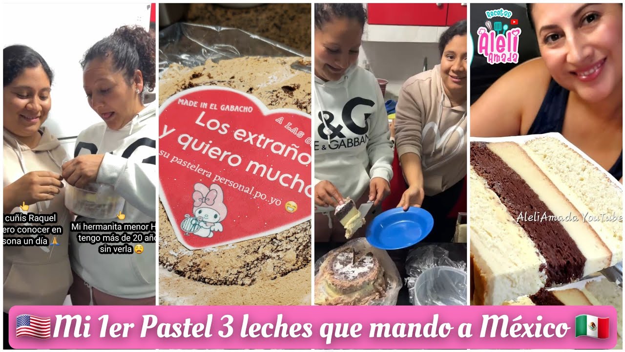 Mande mi PASTEL 3 leches a México ✈️ ¿Llego o no llego?