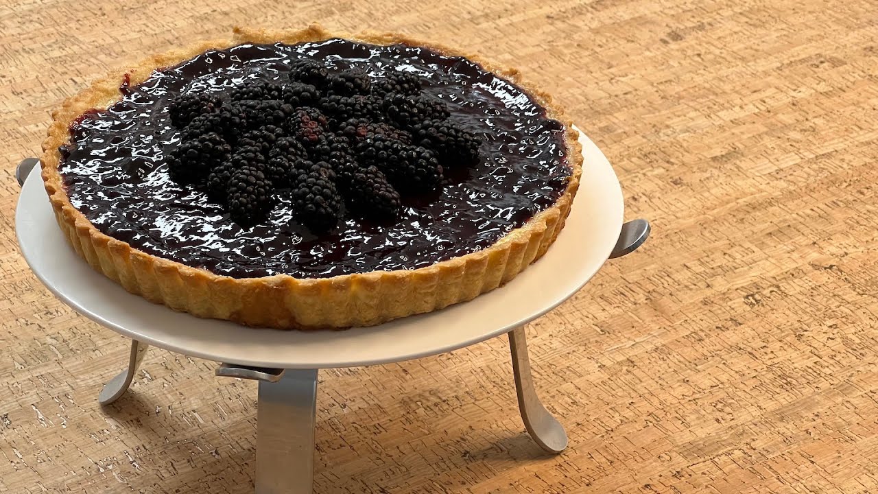 I Makes This Every Week Now For My Friends - My New Favorite Tart - Blackberry Custard Tart