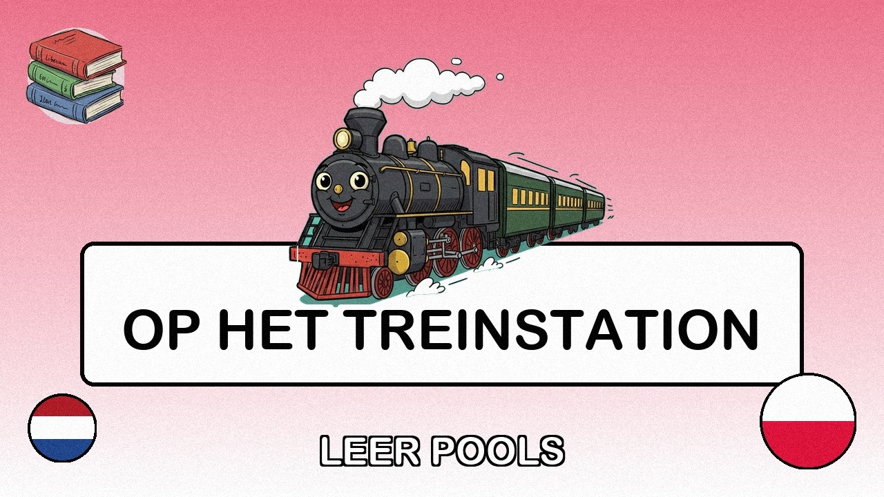 🇳🇱→🇵🇱 Leer Pools - A2 Gesprek: Op het treinstation