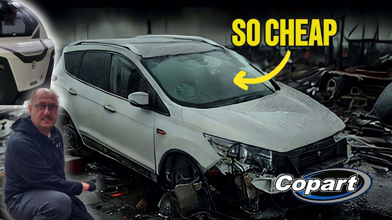 REBUILDING OUR DAMAGED CARAVAN TOW CAR