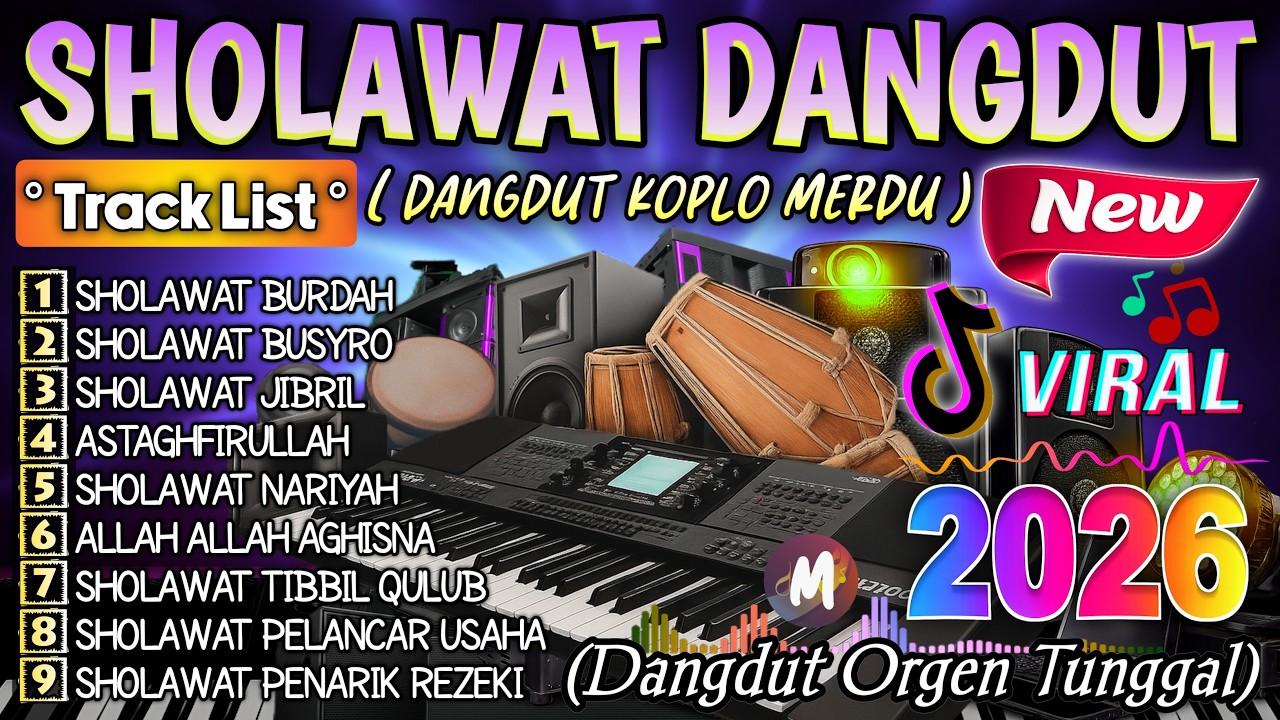 KUMPULAN SHOLAWAT MAGNET REJEKI | SHOLAWAT JIBRIl MERDU | DANDUT SHOLAWAT VIRAL TERBARU 2026